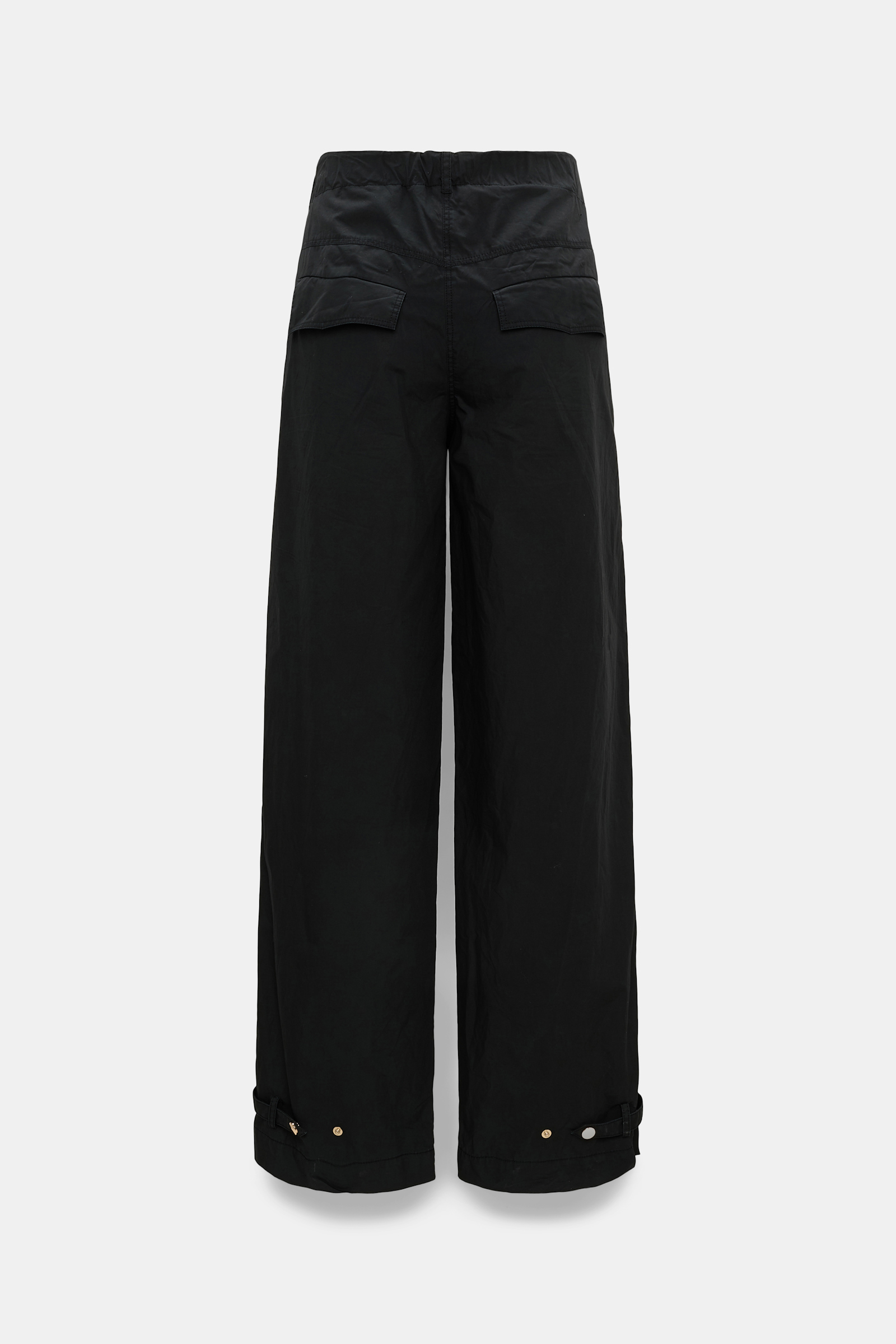 Dorothee Schumacher Lightweight cotton pants pure black