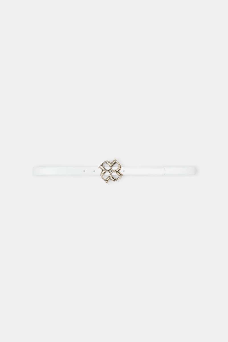 Dorothee Schumacher Boxcalf Belt With D-rose Buckle