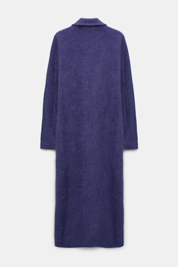 Dorothee Schumacher Virgin Merino-cashmere coat lavendel night