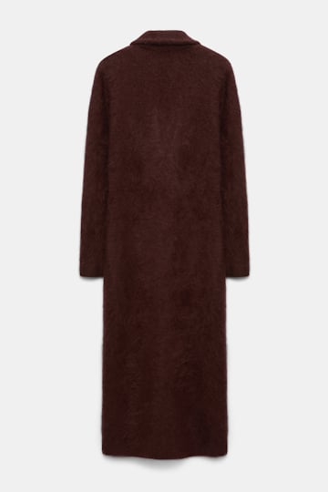 Dorothee Schumacher Virgin Merino-cashmere coat dark chocolate