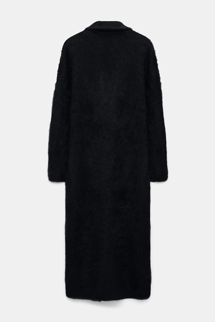 Dorothee Schumacher Virgin Merino-cashmere coat pure black