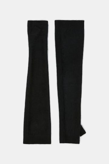 Dorothee Schumacher Fluffy Handschuhe aus Merino und Kaschmir pure black