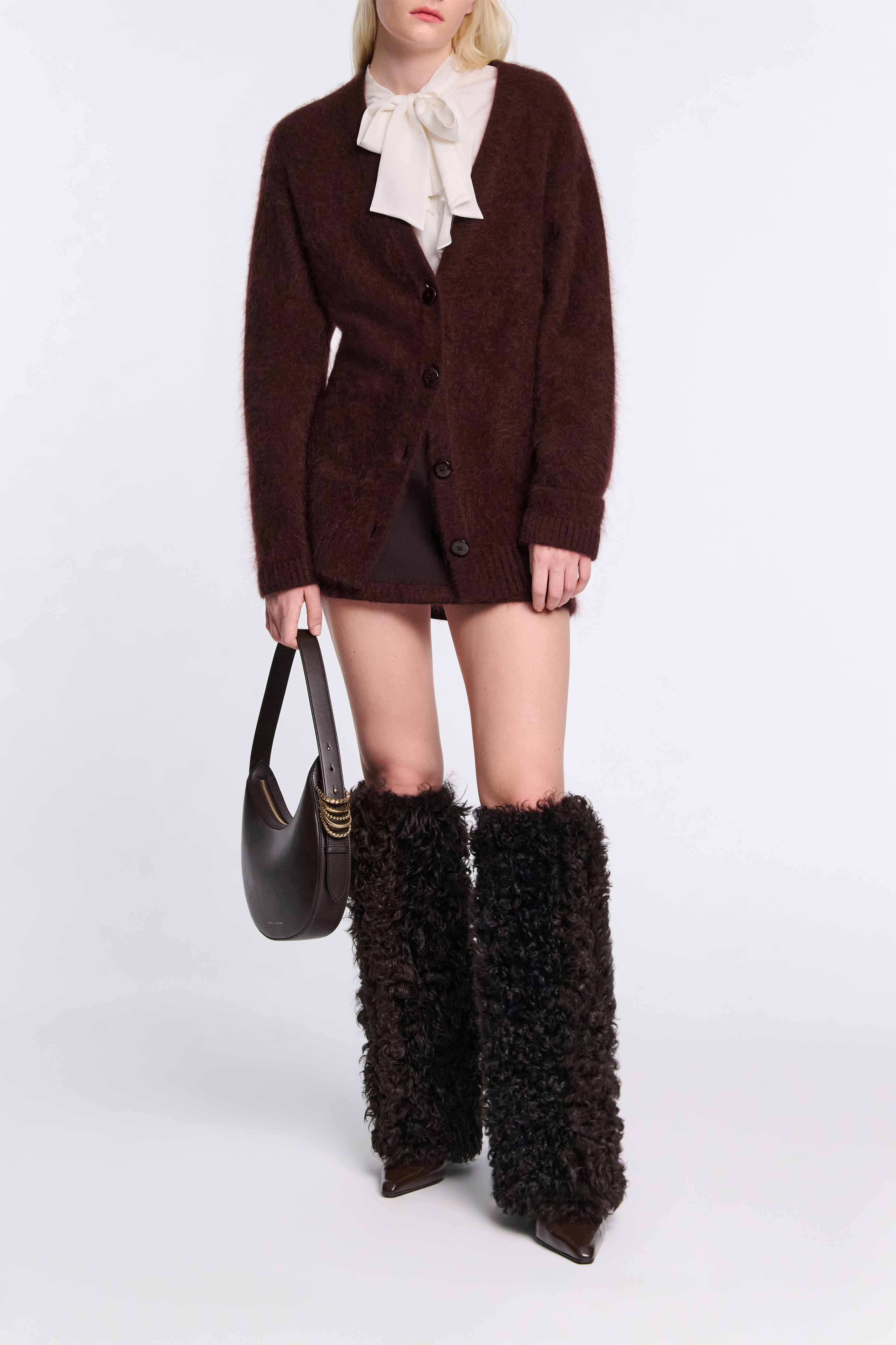 Dorothee Schumacher Virgin Merino-cashmere V-neck