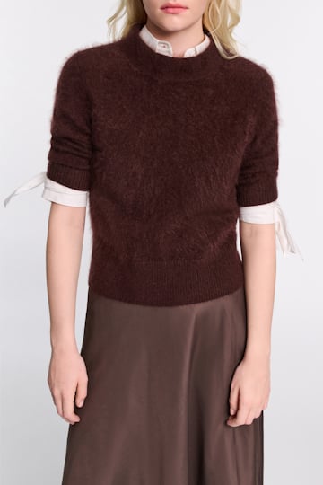 Dorothee Schumacher Fluffy Rollkragenpullover dark chocolate