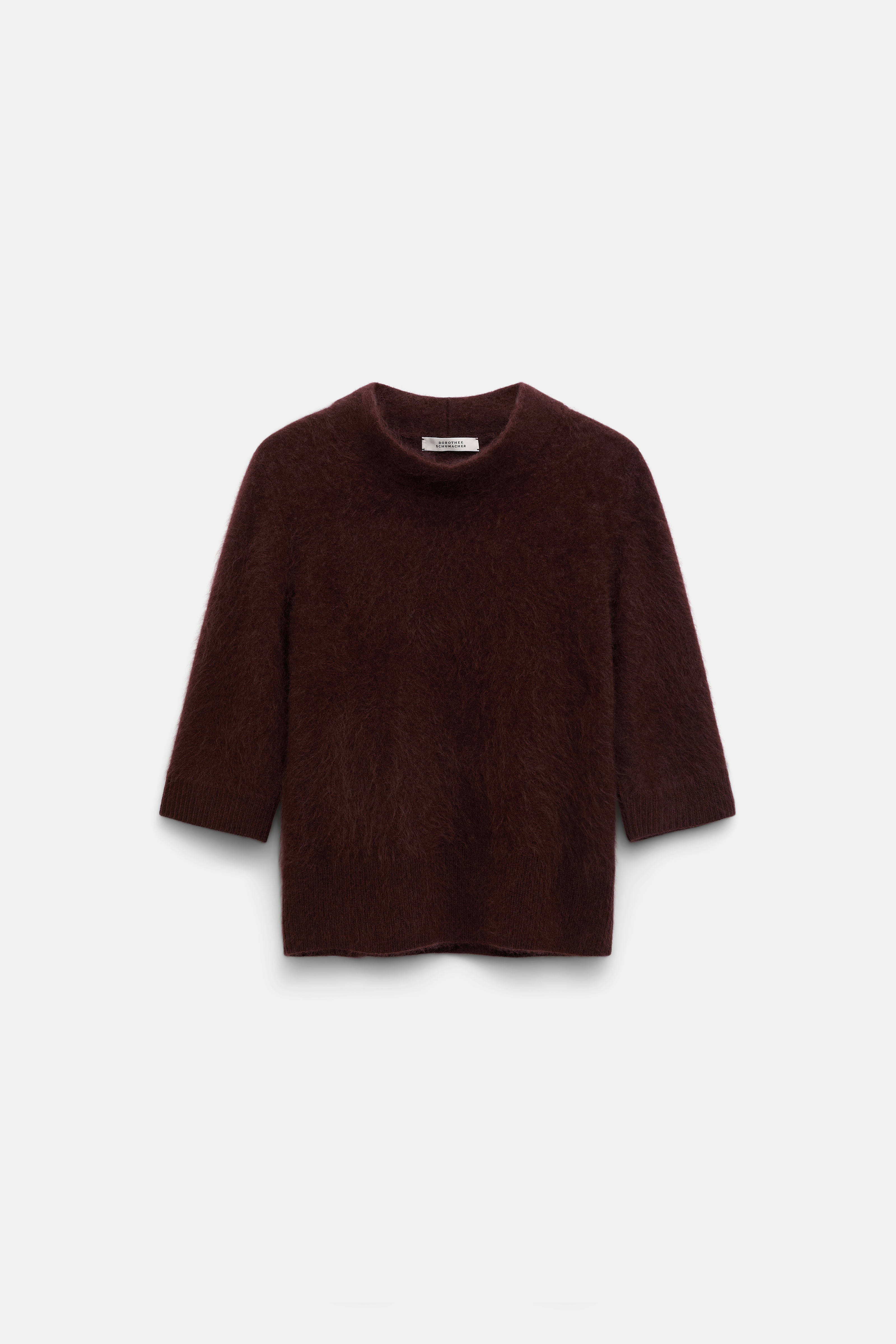 Dorothee Schumacher Fluffy Rollkragenpullover dark chocolate