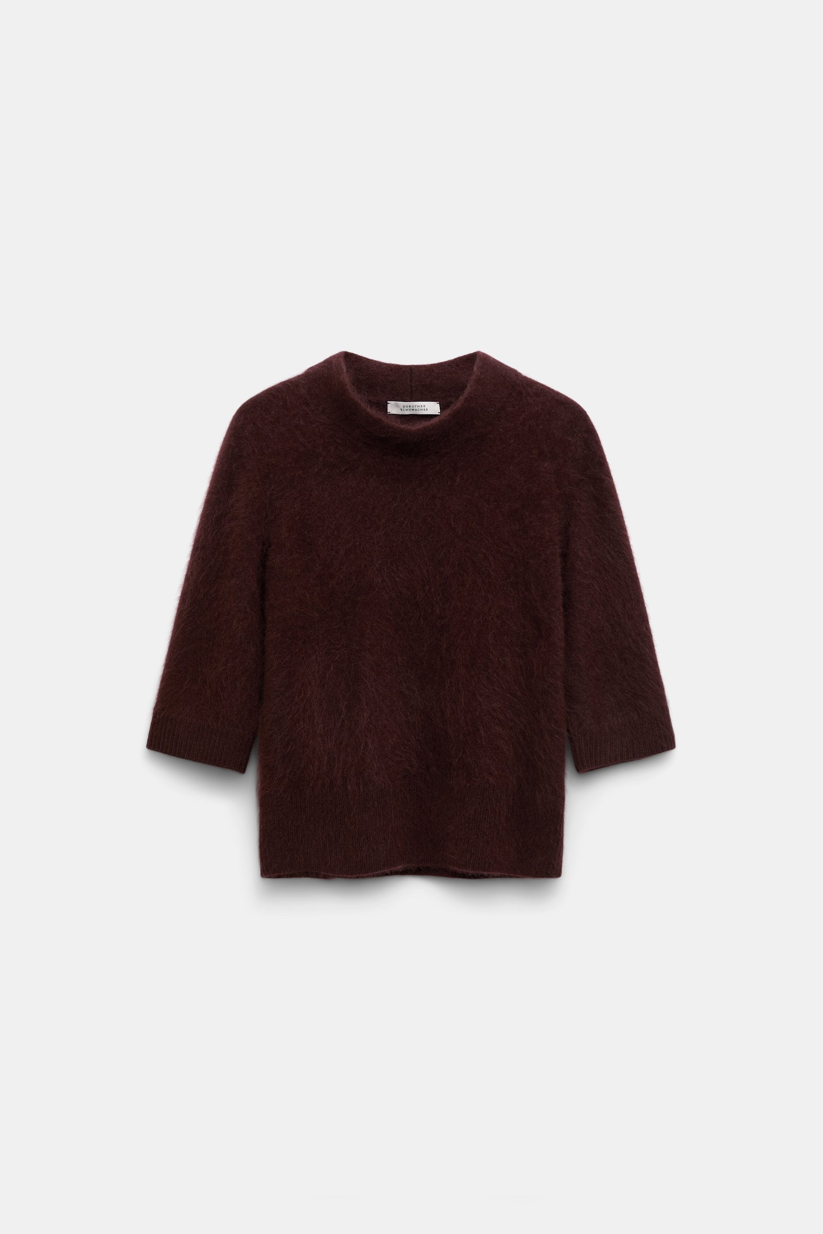 Dorothee Schumacher Fluffy Rollkragenpullover dark chocolate