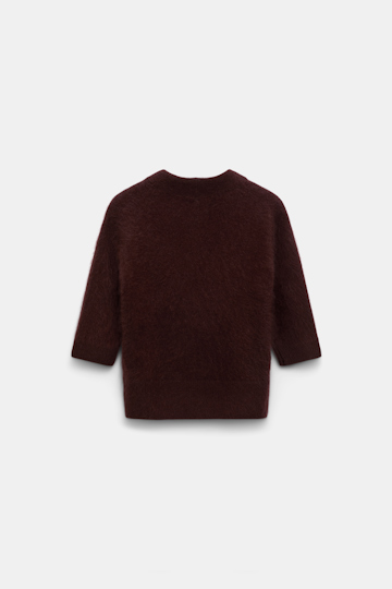 Dorothee Schumacher Fluffy Rollkragenpullover dark chocolate