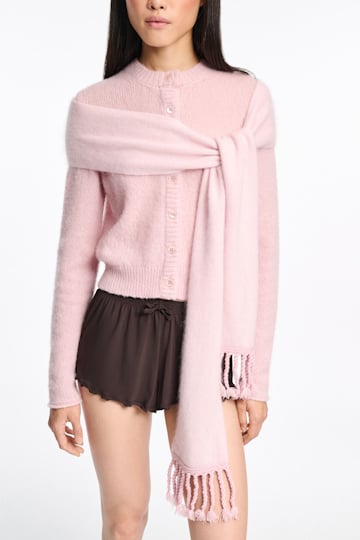 Dorothee Schumacher Fluffy Schal candy rose