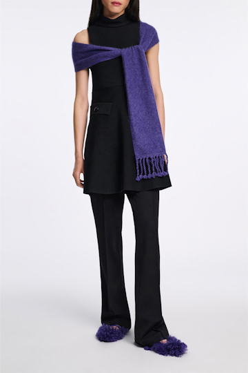 Dorothee Schumacher Fluffy Schal lavendel night