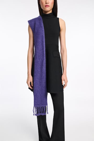 Dorothee Schumacher Fluffy Schal lavendel night