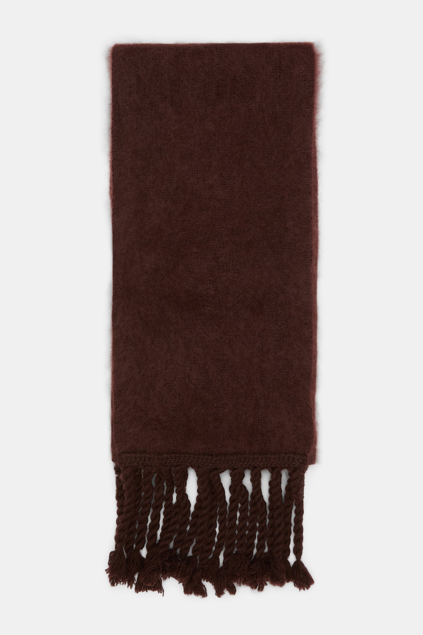 Dorothee Schumacher Fluffy Schal dark chocolate