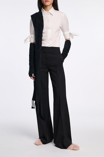 Dorothee Schumacher Fluffy Schal pure black