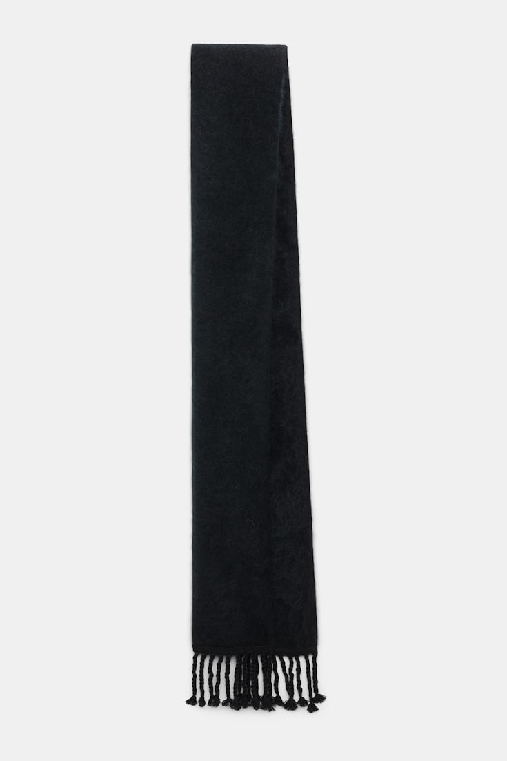 Dorothee Schumacher Fluffy Schal pure black