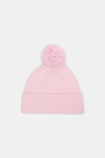 Dorothee Schumacher Fluffy Mütze mit Bommel candy rose