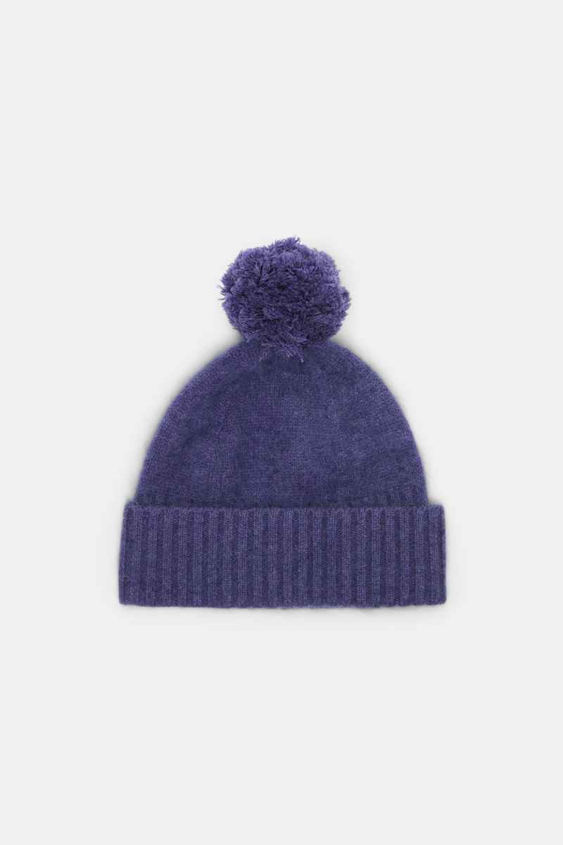 Dorothee Schumacher Virgin Merino-cashmere Hat In Blue