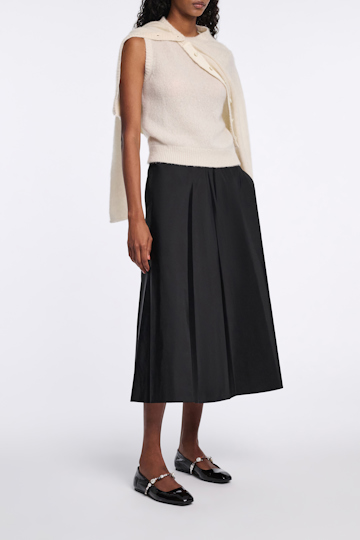 Dorothee Schumacher Top mit Rundhalsausschnitt camellia white