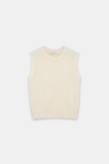 Dorothee Schumacher Top mit Rundhalsausschnitt camellia white