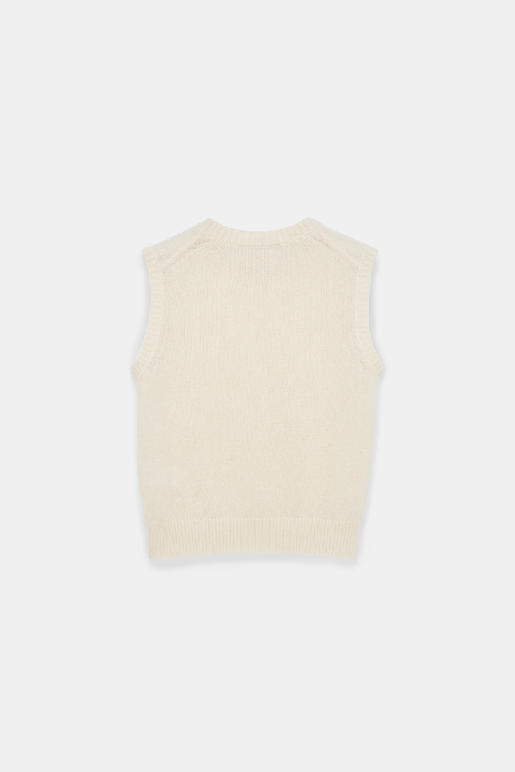 Dorothee Schumacher Top mit Rundhalsausschnitt camellia white