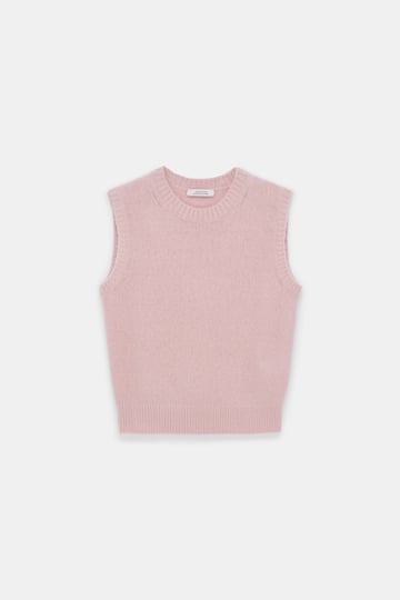 Dorothee Schumacher Top mit Rundhalsausschnitt light pink