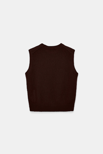 Dorothee Schumacher New cashmere knit shell chocolate