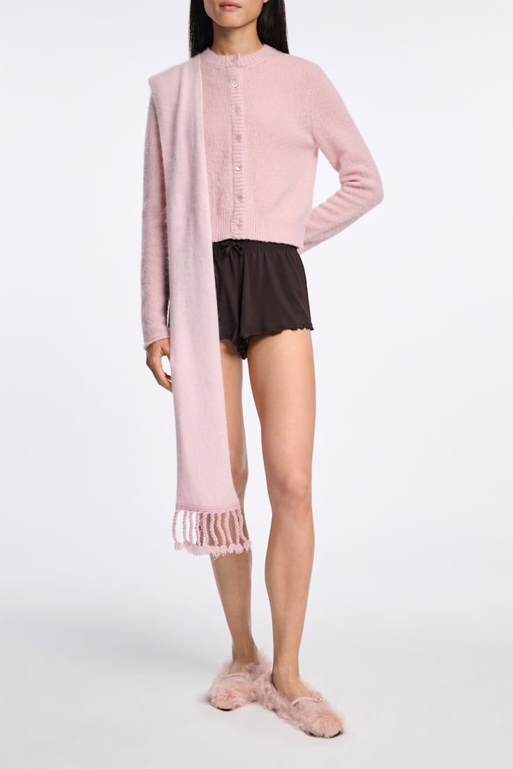 Dorothee Schumacher New cashmere knit cardigan light pink