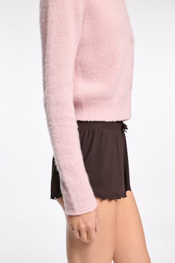 Dorothee Schumacher Cardigan mit Rundhalsausschnitt light pink