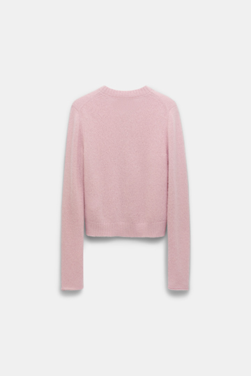 Dorothee Schumacher Cardigan mit Rundhalsausschnitt light pink