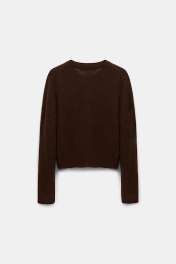 Dorothee Schumacher New cashmere knit cardigan chocolate