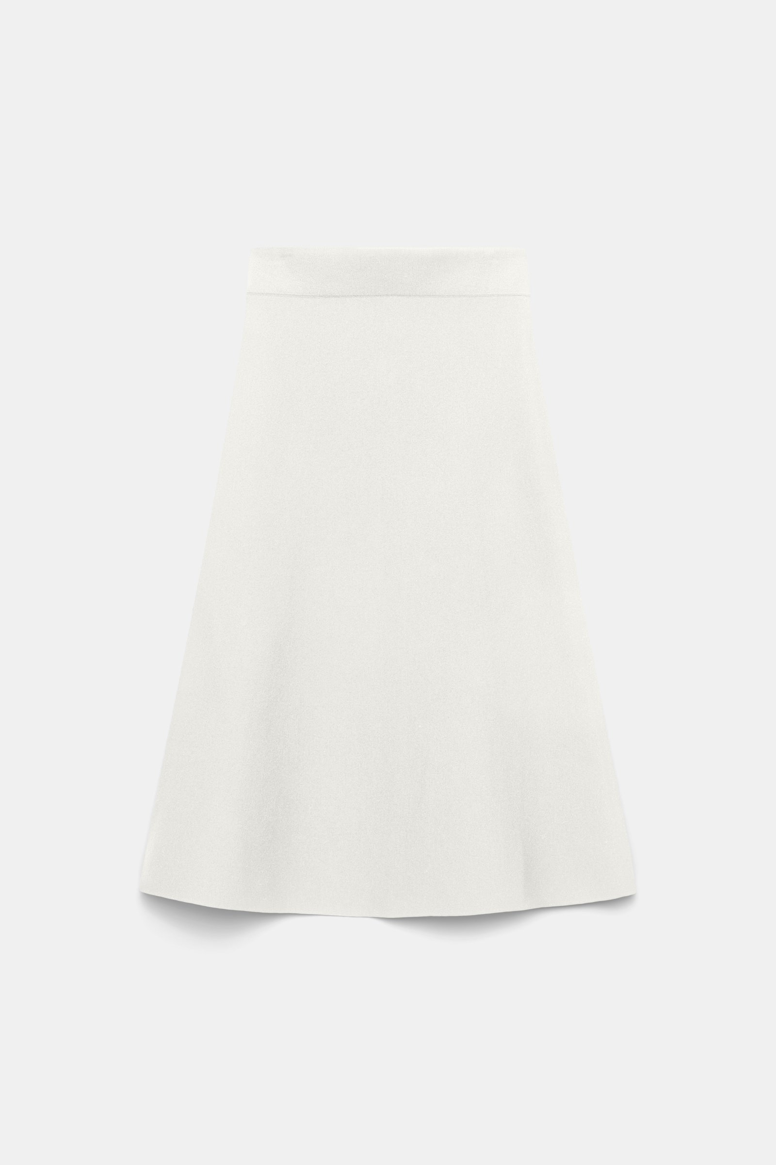 Dorothee Schumacher Doubleface Rock aus Merino camellia white