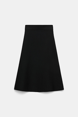 Dorothee Schumacher Doubleface Rock aus Merino pure black