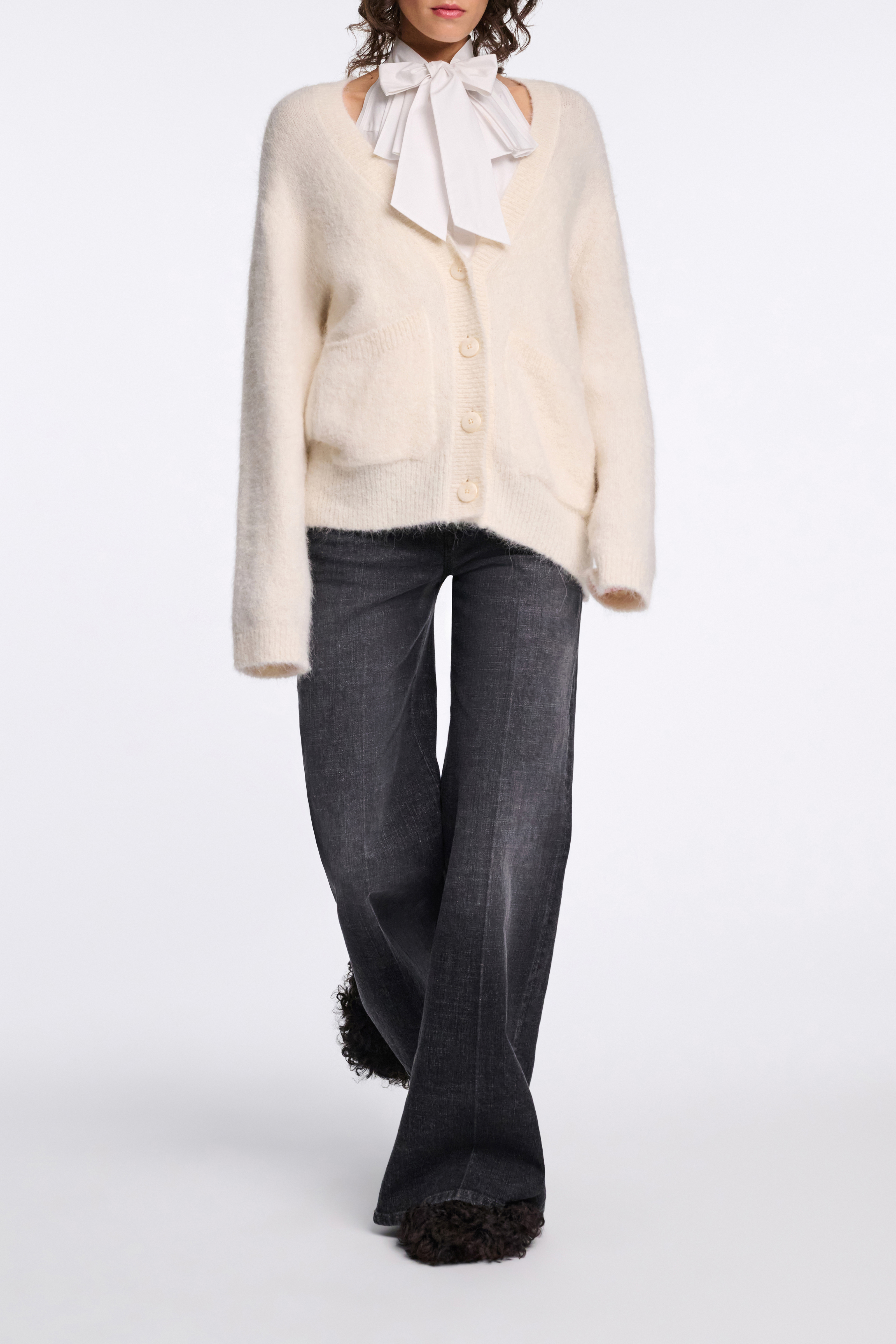 Dorothee Schumacher Alpaca mix deep V-neck