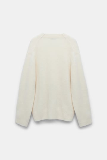 Dorothee Schumacher Cardigan aus Alpaka-Garn camellia white