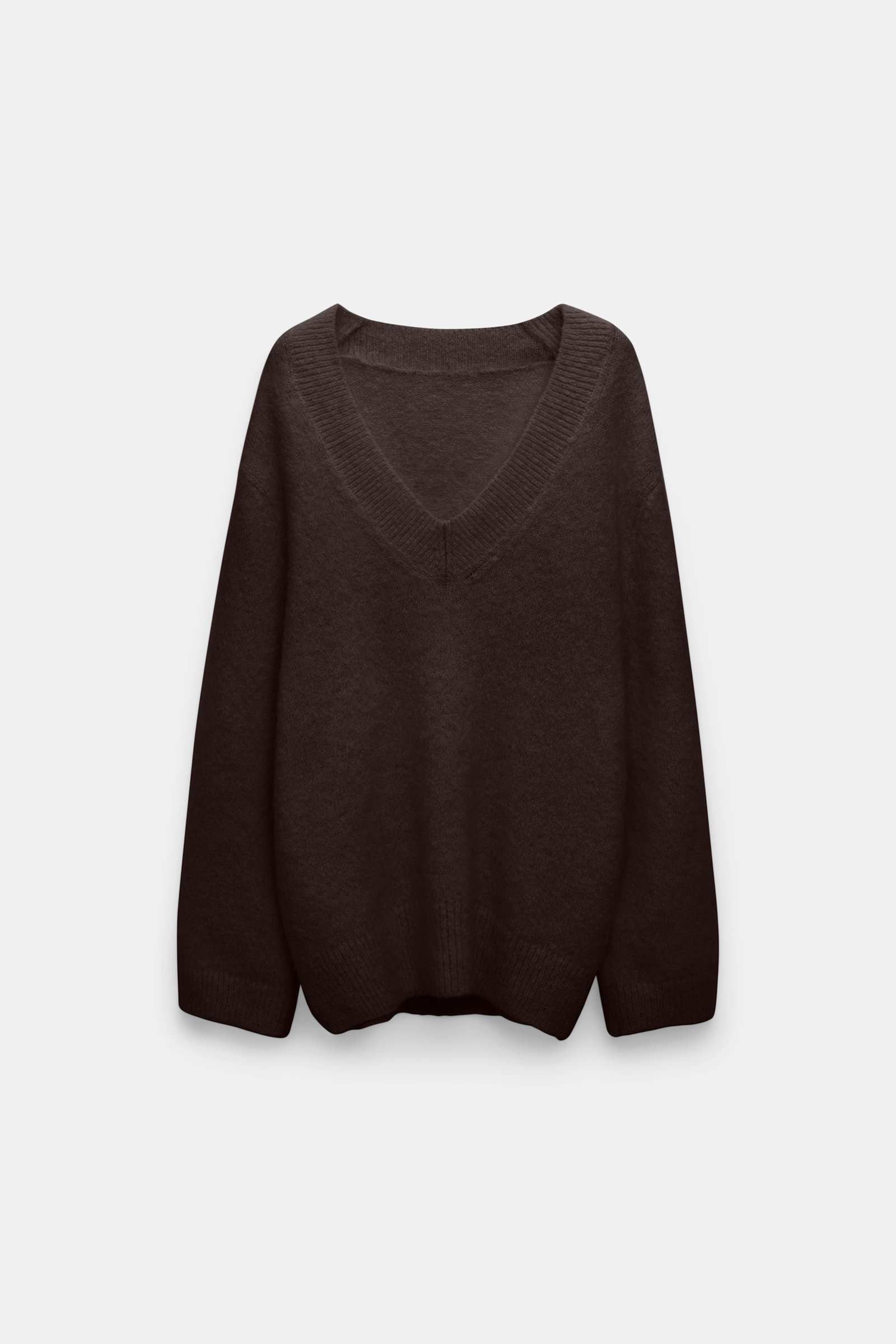 Dorothee Schumacher Pullover aus Alpaka-Garn black chocolate