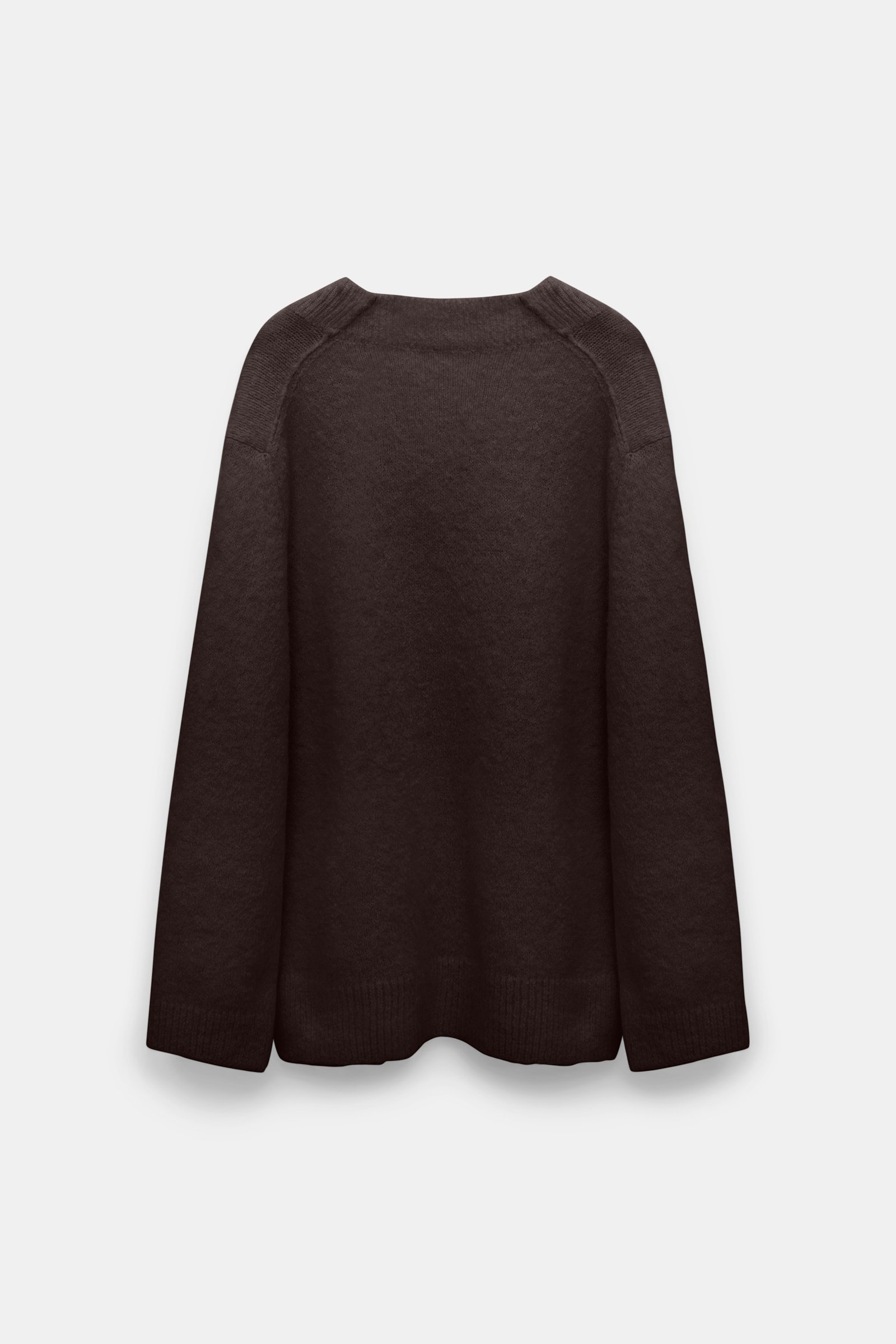 Dorothee Schumacher Pullover aus Alpaka-Garn black chocolate