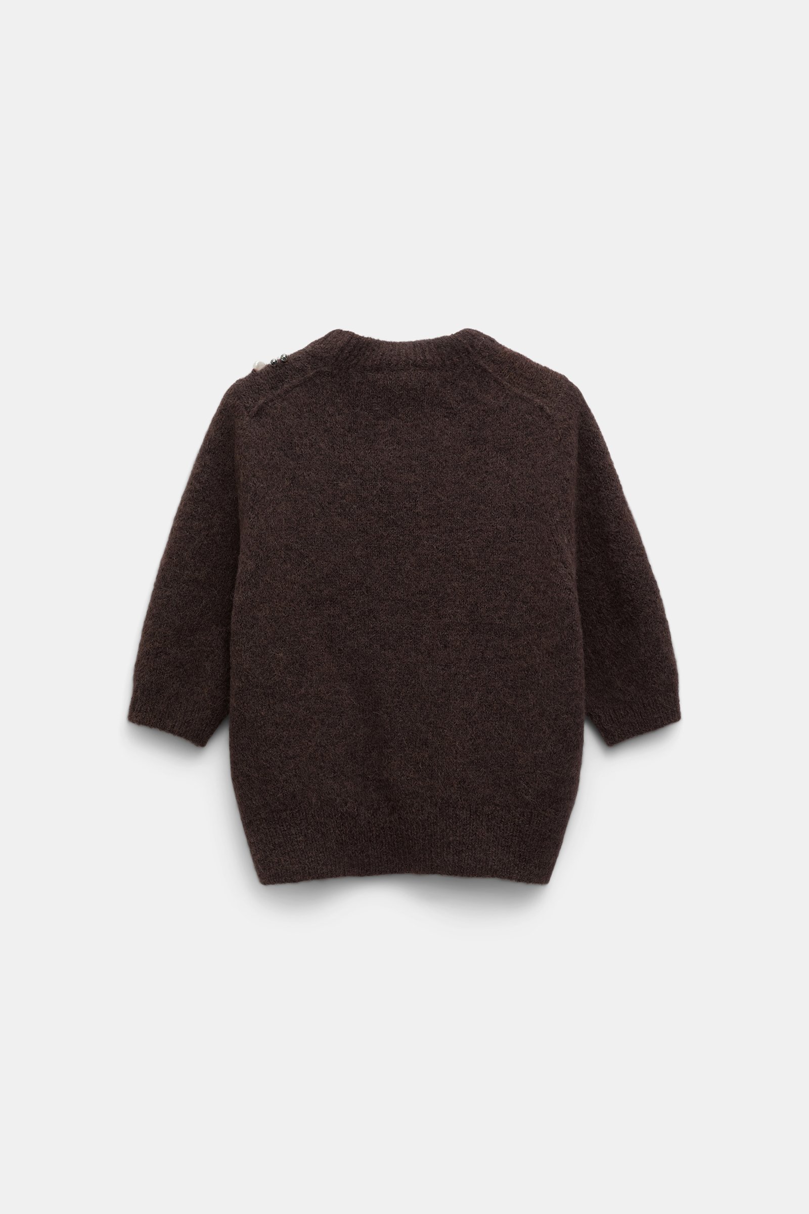 Dorothee Schumacher Handbestickter Pullover black chocolate