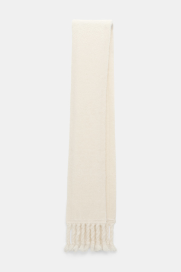 Dorothee Schumacher Schal aus Alpaka-Garn camellia white