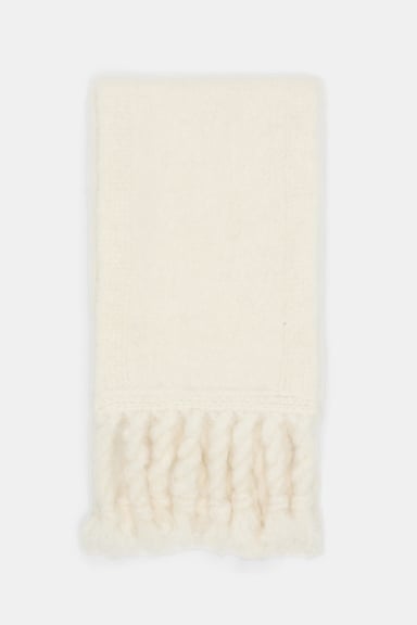 Dorothee Schumacher Schal aus Alpaka-Garn camellia white