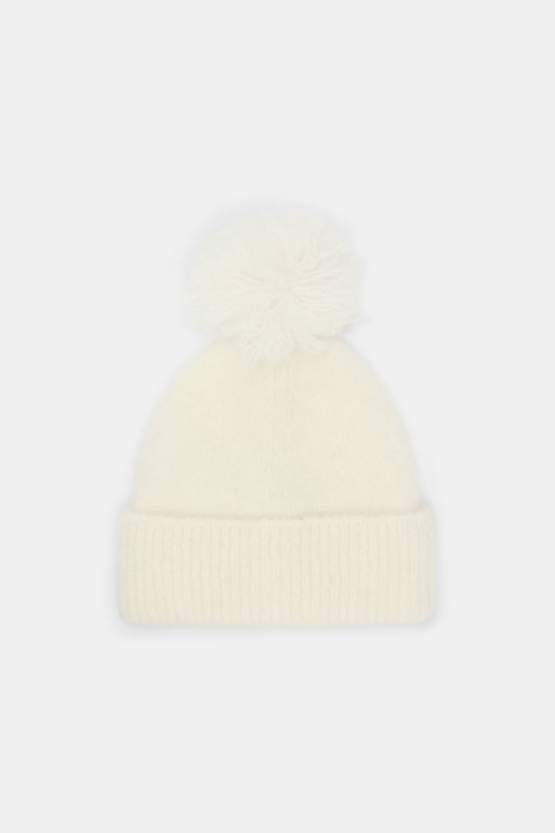 Dorothee Schumacher Alpaca Mix Hat In Neutral