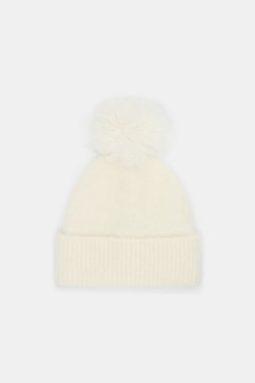 Dorothee Schumacher Mütze aus Alpaka-Garn camellia white