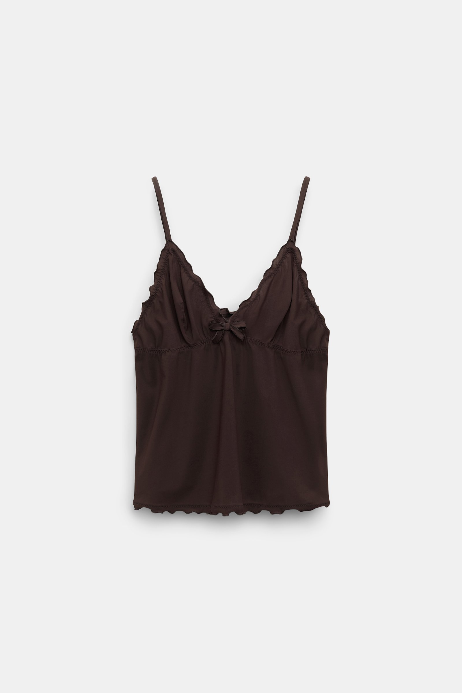 Dorothee Schumacher Lingerie Top aus technischem Jersey black chocolate