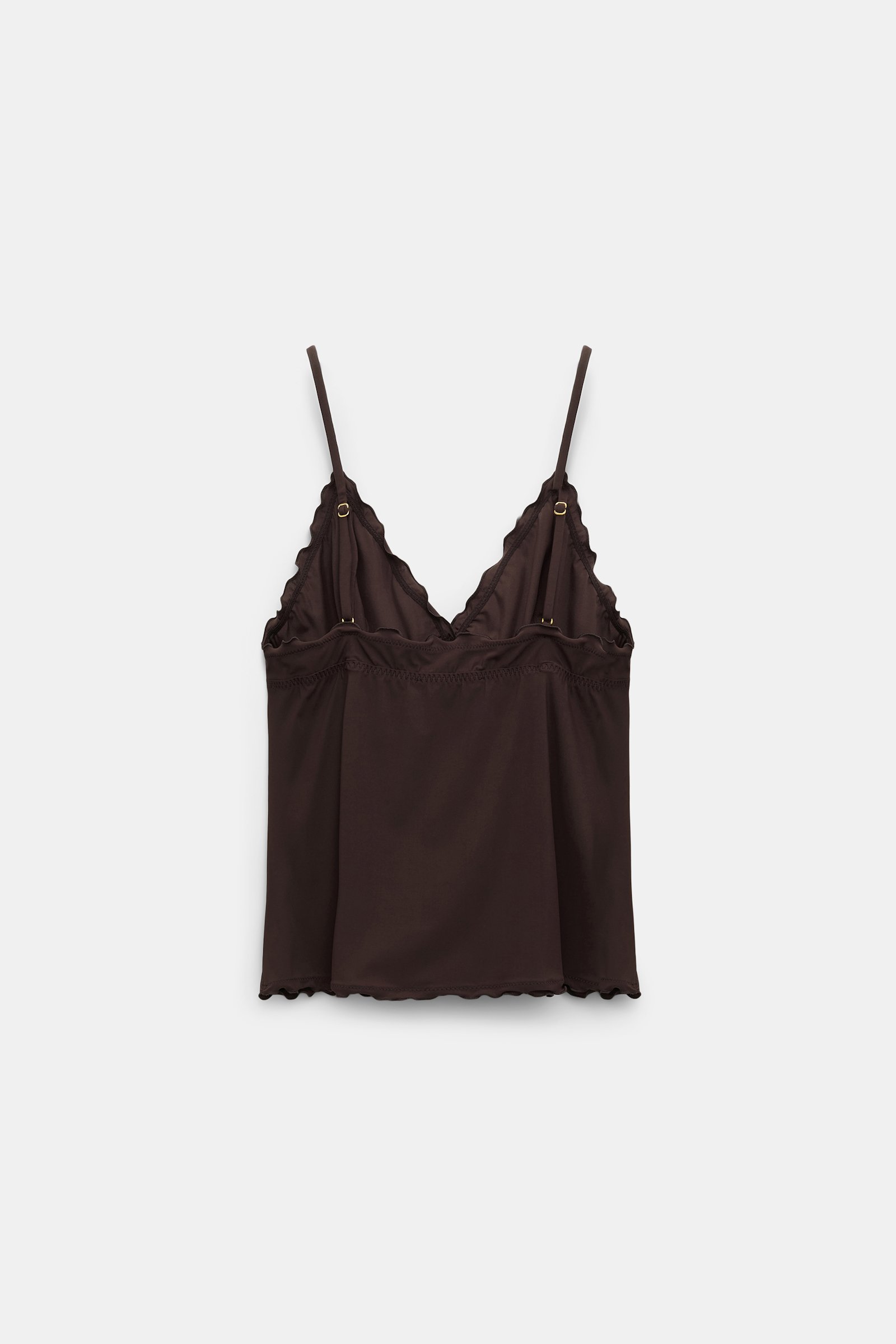 Dorothee Schumacher Lingerie Top aus technischem Jersey black chocolate