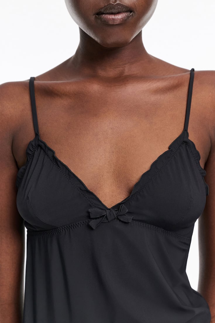 Dorothee Schumacher Lingerie Top aus technischem Jersey pure black