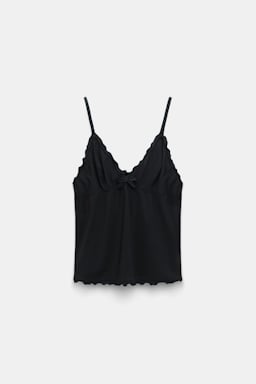 Dorothee Schumacher Lingerie Top aus technischem Jersey pure black