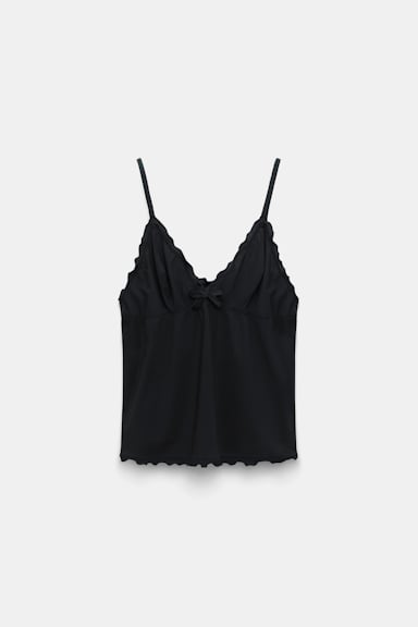 Dorothee Schumacher Lingerie Top aus technischem Jersey pure black