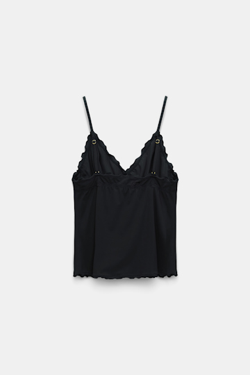 Dorothee Schumacher Technical jersey camisole pure black