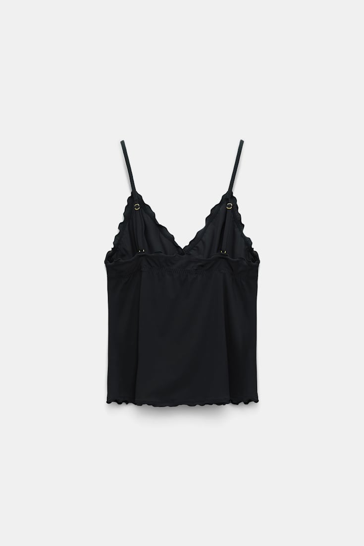 Dorothee Schumacher Lingerie Top aus technischem Jersey pure black