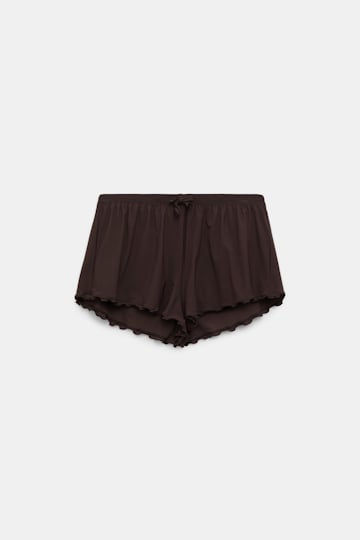 Dorothee Schumacher Technical jersey lingerie shorts black chocolate