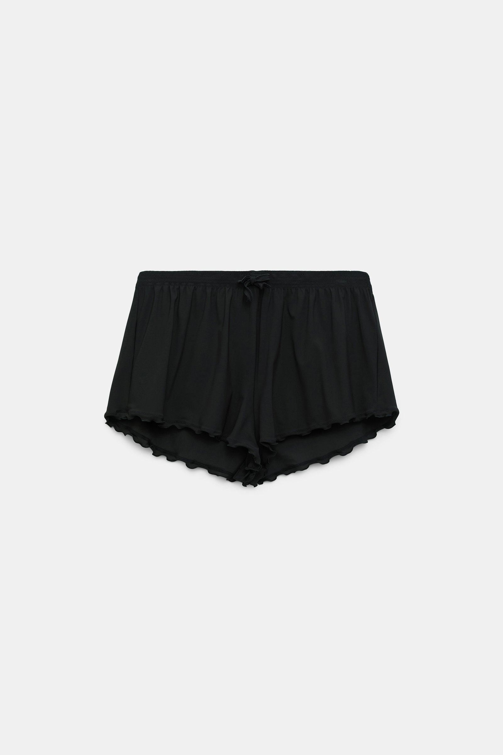 Dorothee Schumacher Lingerie-Shorts aus technischem Jersey pure black