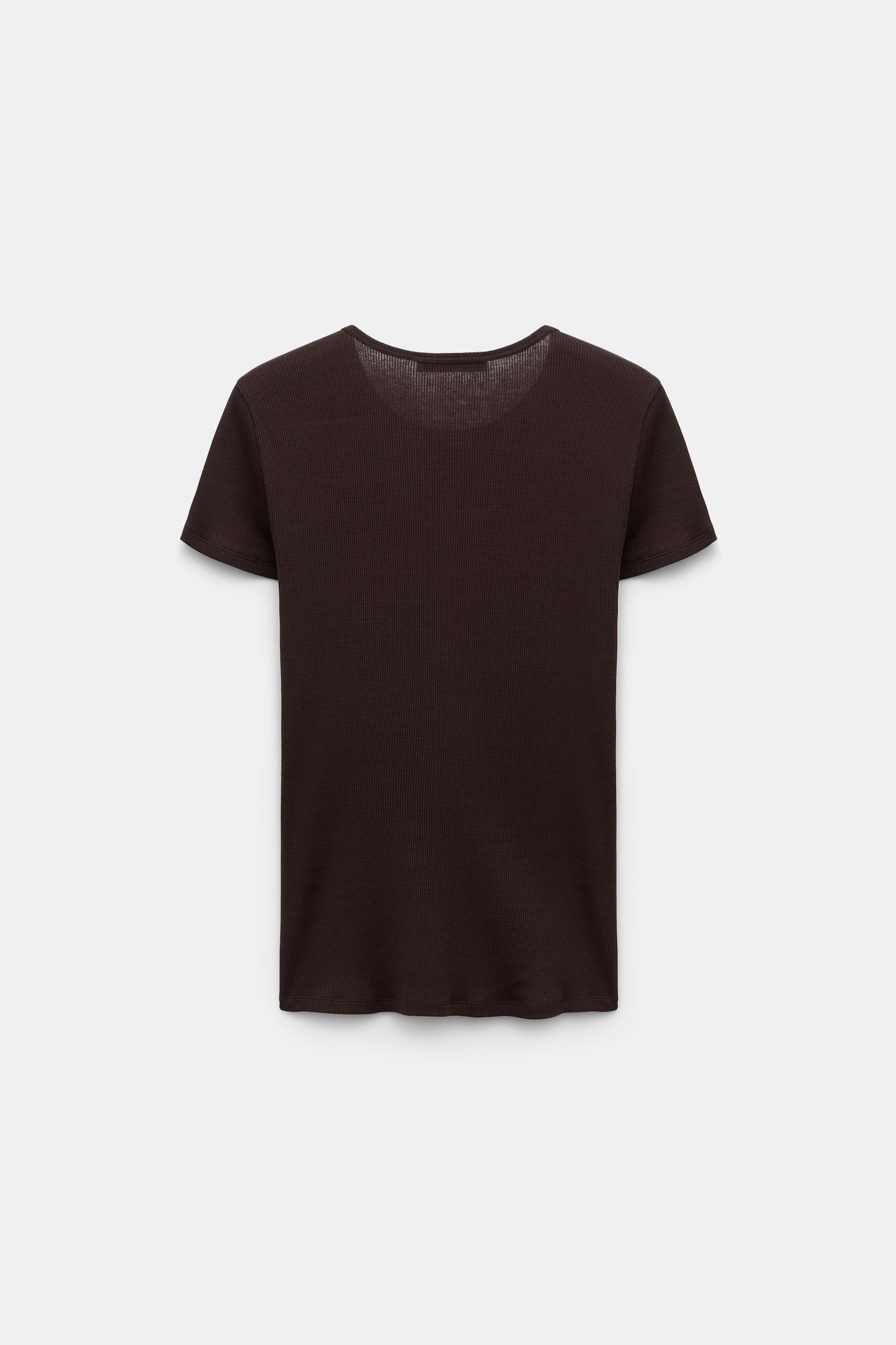 Dorothee Schumacher Rippenshirt chocolate