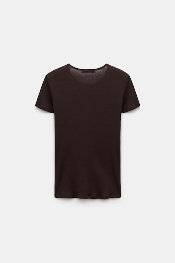 Dorothee Schumacher Rippenshirt chocolate